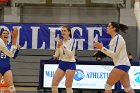 Volleyball vs Babson  Wheaton Women's Volleyball vs Babson College. - Photo by Keith Nordstrom : Wheaton, Volleyball, VB